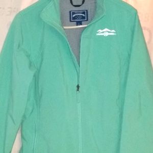 Lauren James preptec jacket size large teal